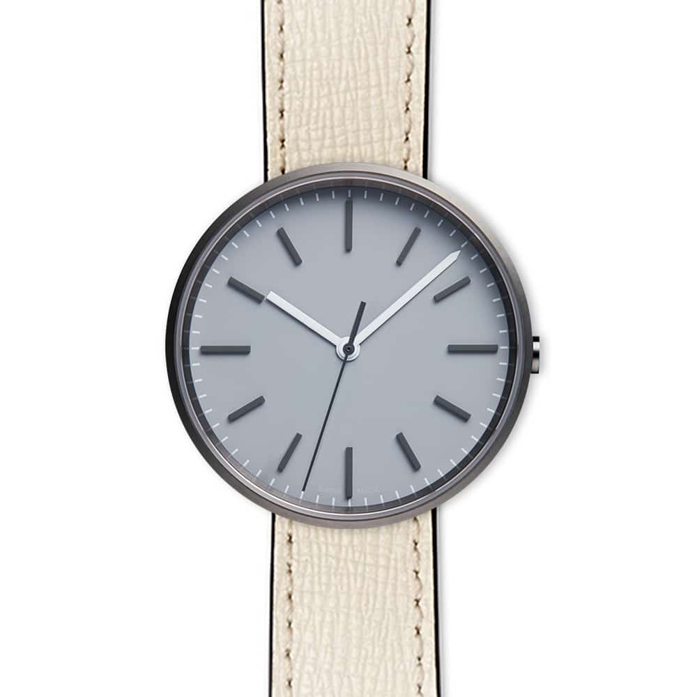 M37 PreciDrive three-hand watch in PVD grey