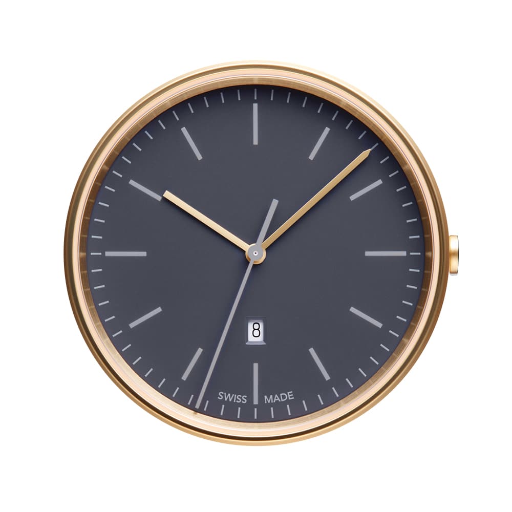 M38 date watch in PVD satin gold