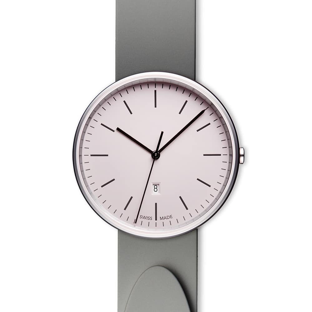 M38 date watch in polished steel