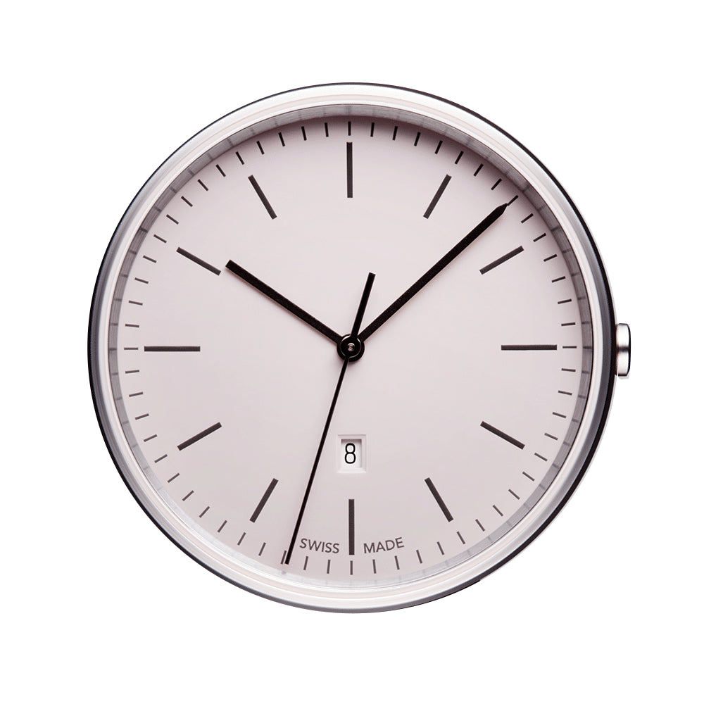 M38 date watch in polished steel